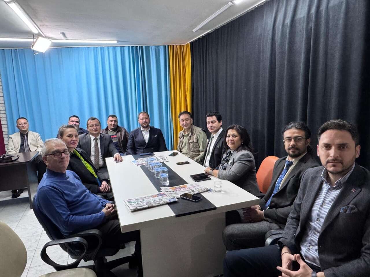 AK Parti Teşkilatından Muğla Gazeteciler ve Yazarlar Derneğine Ziyaret 2